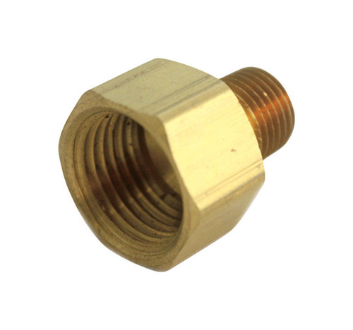 JMF - 4505285 - 1/2 in. FPT x 1/4 in. Dia. MPT Brass Reducing Coupling