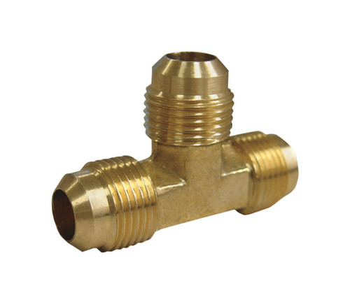 JMF - 4506390 - 5/8 in. Flare x 5/8 in. Dia. Flare Brass Tee