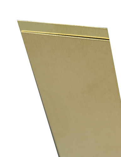 K&S - 8225 - 0.093 in. x 1/4 in. W x 12 in. L Brass Metal Strip