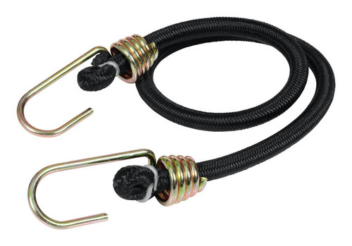 Keeper - A06180Z - Black Bungee Cord 24 in. L x 0.374 in. - 1/Pack