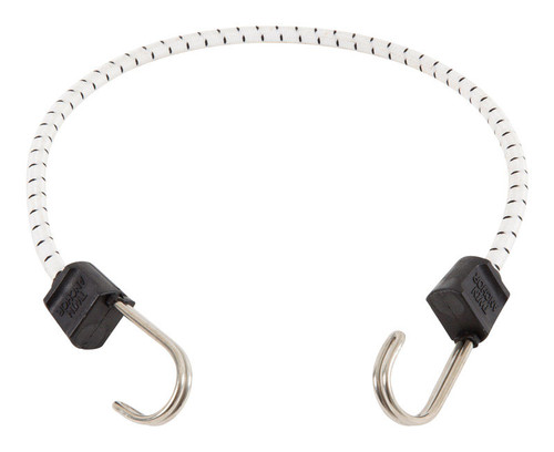 Keeper - 06274Z - Black/White Bungee Cord 24 in. L x 0.315 in. - 1/Pack