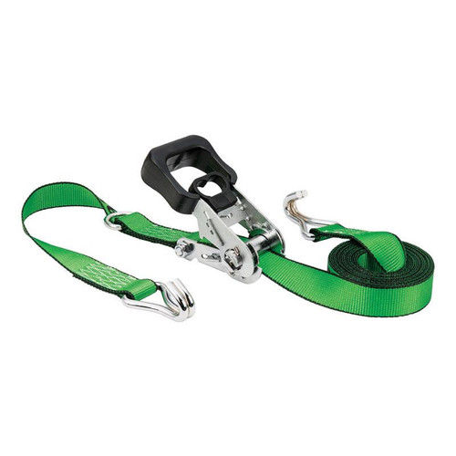 Keeper - A47202 - 1.5 in. W x 16 ft. L Green Tie Down Strap 1666 lb. - 1/Pack