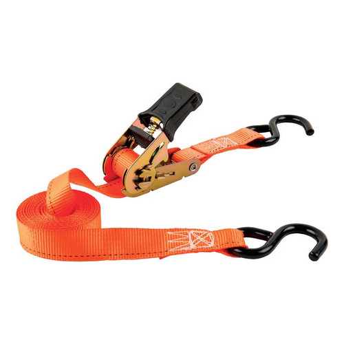 Keeper - 89513 - 1 in. W x 13 ft. L Orange Racheting Tie Down Strap 400 lb. - 1/Pack