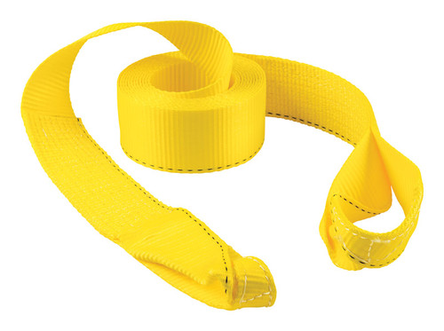 Keeper - 89932 - 3 in. W x 20 ft. L Yellow Vehicle Recovery Strap 11000 lb. - 1/Pack