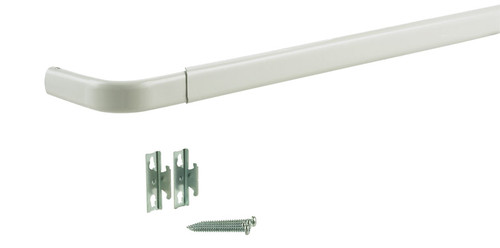 Kenney - KN510 - Enamel White Curtain Rod 18 in. L x 28 in. L