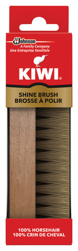 Kiwi - 70309 - Leather Brown Shoe Shine Brush