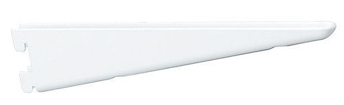 Knape & Vogt - 182WH12.5 - White Steel Bracket 16 Ga. 12-1/2 in. L 225 lb.