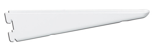 Knape & Vogt - 182WH9 - White Steel Bracket 16 Ga. 9 in. L 225 lb.