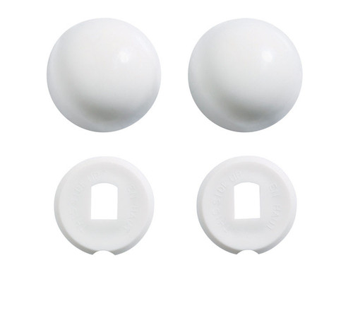 Kohler - GP1013092-0 - Toilet Bolt Caps White Plastic