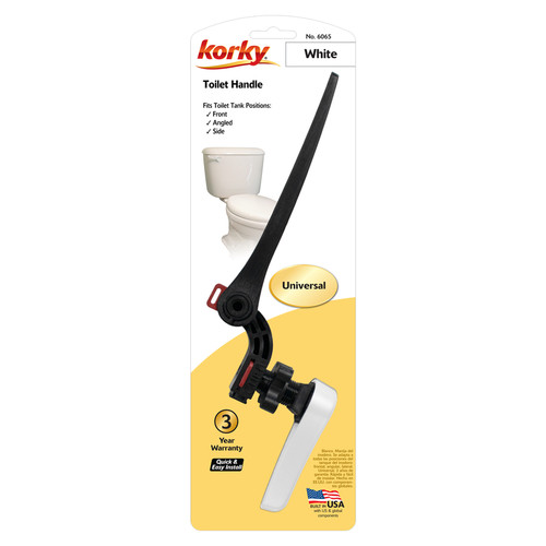 Korky - 6065BP - StrongARM Toilet Handle White For Universal