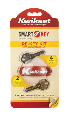 Kwikset - 83262-001 - Metal Smart Key Re-Key Kit - 1/Pack