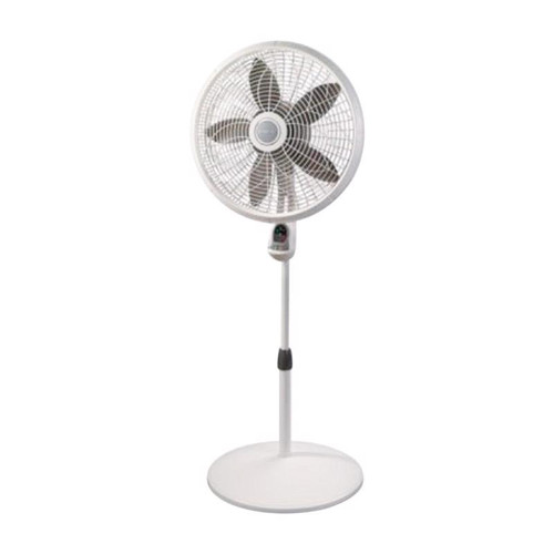 Lasko - 1850 - 53-1/2 in. H 3 speed Oscillating Pedestal Fan