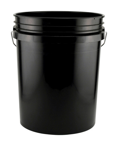 Leaktite - 005G01BK120 - Black 5 gal. Plastic Bucket