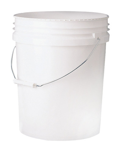 Leaktite - 005G01WH120 - White 5 gal. Plastic Bucket