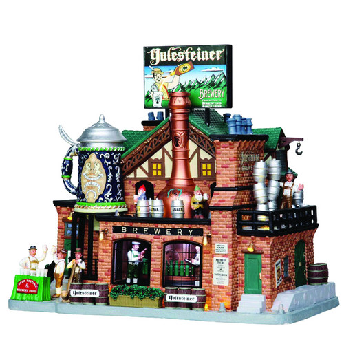 Lemax - 5073 - Multicolor Yulesteiner Brewery Christmas Village