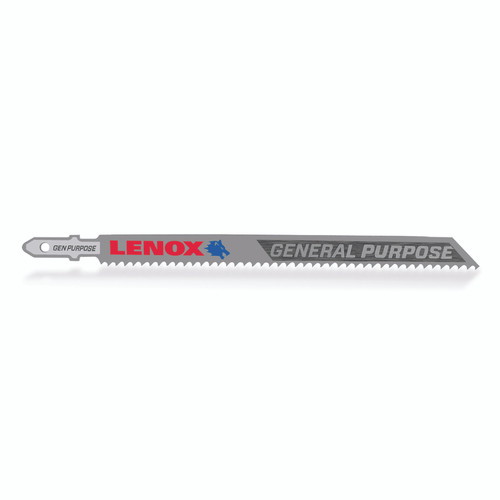 Lenox - 1991366 - 5-1/4 in. Bi-Metal T-Shank General Purpose Jig Saw Blade 10 TPI - 3/Pack