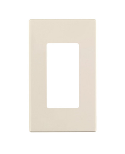 Leviton - 80301-0ST - Almond 1 gang Polycarbonate GFCI/Rocker Wall Plate - 1/Pack