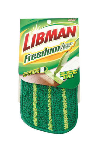 Libman - 4003006 - Freedom Spray 15.8 in. W x 15.38 in. L Wet Microfiber Mop Refill - 1/Pack