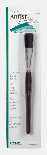 Linzer - C9304-9 - 1 in. W Flat Touch-Up Paint Brush