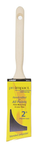 Linzer - 2870PIC0200 - Pro Impact 2 in. W Extra Soft Angle Trim Paint Brush