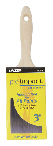 Linzer - 1870PIC0300 - Pro Impact 3 in. W Flat Paint Brush