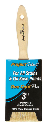 Linzer - 1522-3 - Project Select 3 in. W Flat Paint Brush