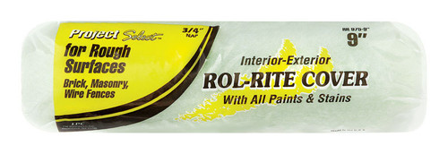 Linzer - RR9750900 - Project Select Rol-Rite Polyester 9 in. W x 3/4 in. Regular Paint Roller Cover - 1/Pack