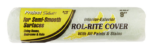 Linzer - RR9380900 - Project Select Rol-Rite Polyester 9 in. W x 3/8 in. Regular Paint Roller Cover - 1/Pack