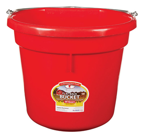 Little Giant - P20FBRED6 - 20 qt. Bucket Red