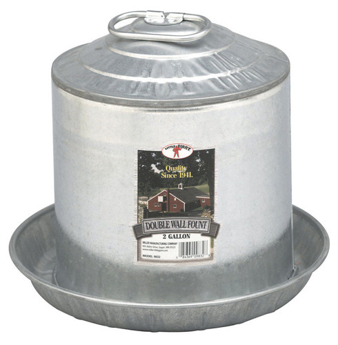 Little Giant - 9832 - 2 gal. Fount For Poultry