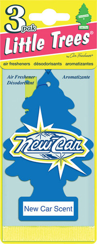 Little Trees - U3S-32089 - Blue Car Air Freshener - 3/Pack