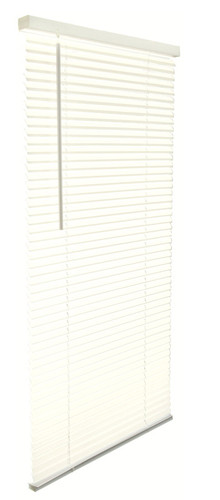 Living Accents - MAX3572AL - Vinyl 1 in. Blinds 35 in. W x 72 in. H Alabaster Cordless