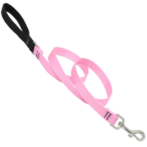 Lupine - 57509 - Pet Basic Solids Pink Pink Nylon Dog Leash