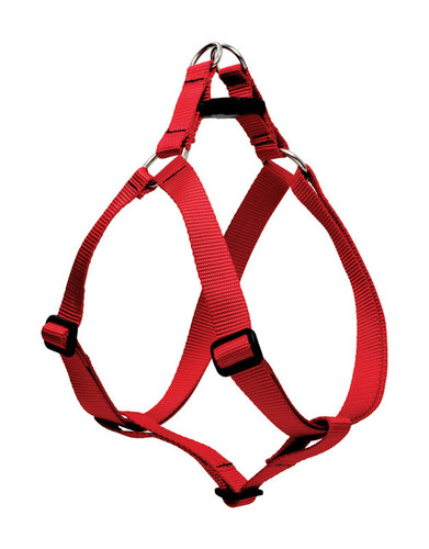 Lupine - 22544 - Pet Basic Solids Red Red Nylon Dog Harness