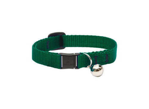 Lupine - 37527 - Pet Basic Solids Green Green Nylon Cat Collar