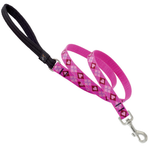 Lupine - 14209 - Pet Original Designs Multicolor Puppy Love Nylon Dog Leash