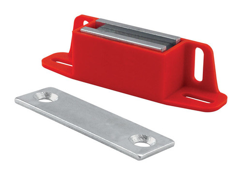 Master Magnetics - 7502 - 4.25 in. Ceramic Latch Magnet 50 lb. pull 3.4 MGOe Red 1/pc.
