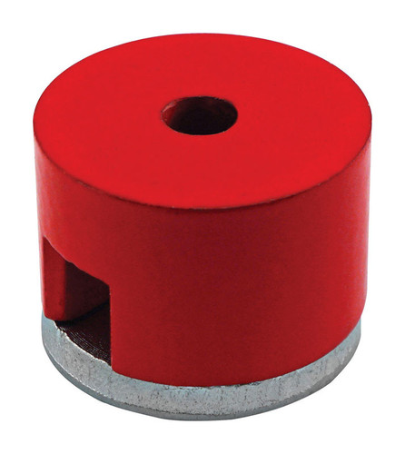 Master Magnetics - 7260 - 1 in. Alnico Work Holding Magnet 6 lb. pull 5.5 MGOe Red 1/pc.