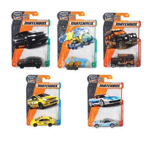 Mattel - 30782 - Matchbox Diecast Car Metal Multi-Colored 1/pc.