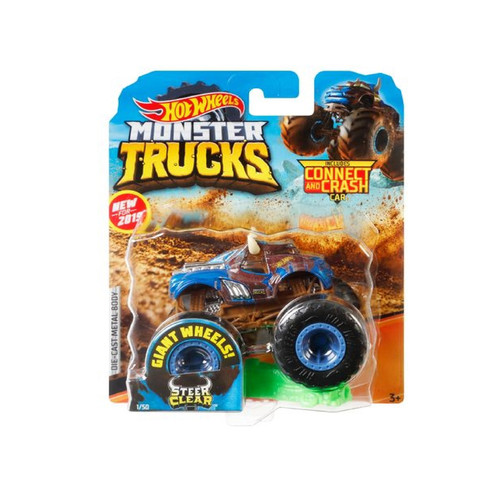 Mattel - FYJ44 - Hot Wheels Monster Trucks Metal/Plastic Multicolored