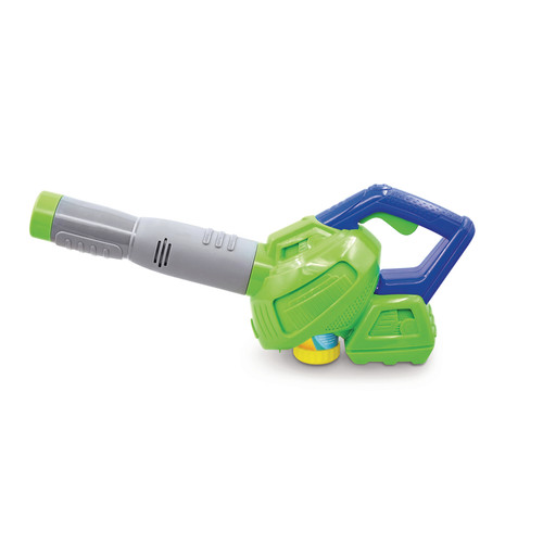 Maxx Bubbles - 101720 - Toy Bubble Leaf Blower Plastic Green/Blue/Gray