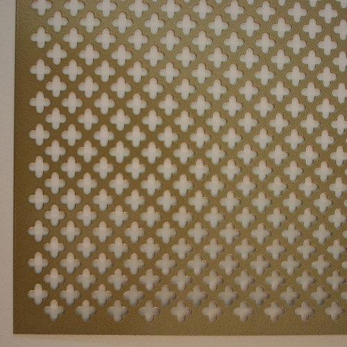 M-D - 56016 - 0.02 in. x 12 in. W x 24 in. L Albras Aluminum Cloverleaf Sheet Metal