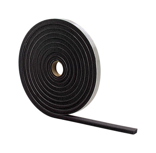 M-D - 2055 - Gray Foam Weather Stripping Tape For Doors and Windows, Doors and Windows 17 ft. L x 3/16 in.