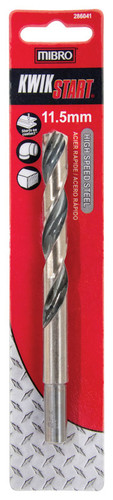 Mibro - 286041AC - 11.5 mm x 5-5/8 in. L High Speed Steel Metric Drill Bit 1/pc.