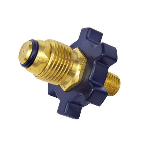 Mr. Heater - F276129 - 3/8 in. Dia. Brass Restricted Flow Soft Nose P.O.L. Cylinder Adapter