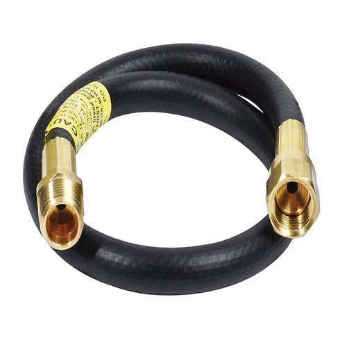Mr. Heater - F273716 - 3/8 in. Dia. x 3/8 in. Dia. x 22 inch ft. L Brass/Plastic Male Pipe Thread x Female Flare