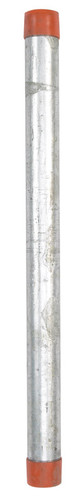 Mueller - 10617 - 1 in. Dia. x 18 in. L Galvanized Steel Pre-Cut Pipe