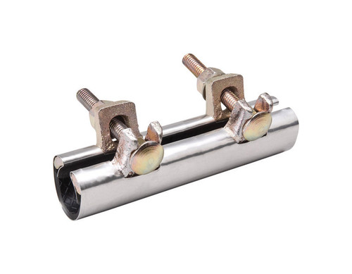 Mueller - 160-705 - 1 in. Galvanized 430 Stainless Steel Pipe Repair Clamp