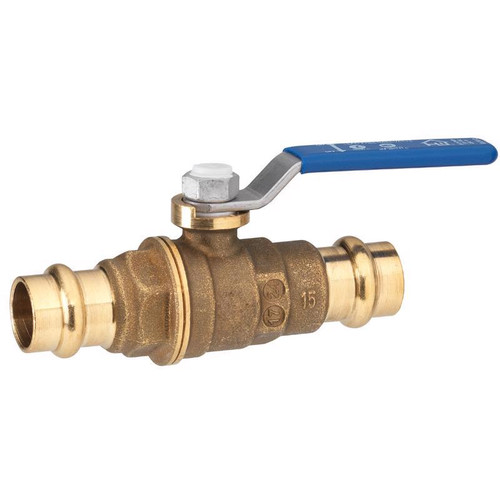 Mueller - 107-724LPV - ProLine 3/4 in. Compression x 3/4 in. Compression Copper Straight Valve