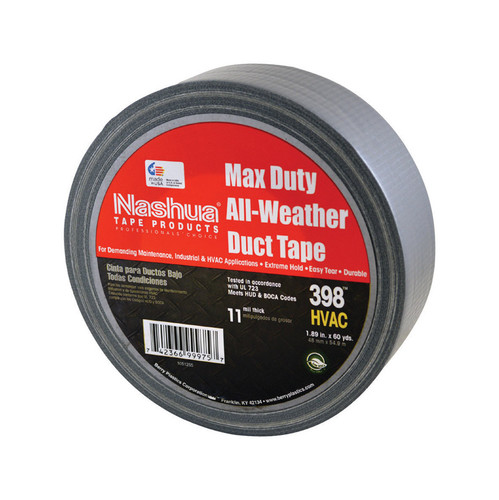 Nashua - 1086767 - 1.89 in. W x 60 yd. L Silver Duct Tape